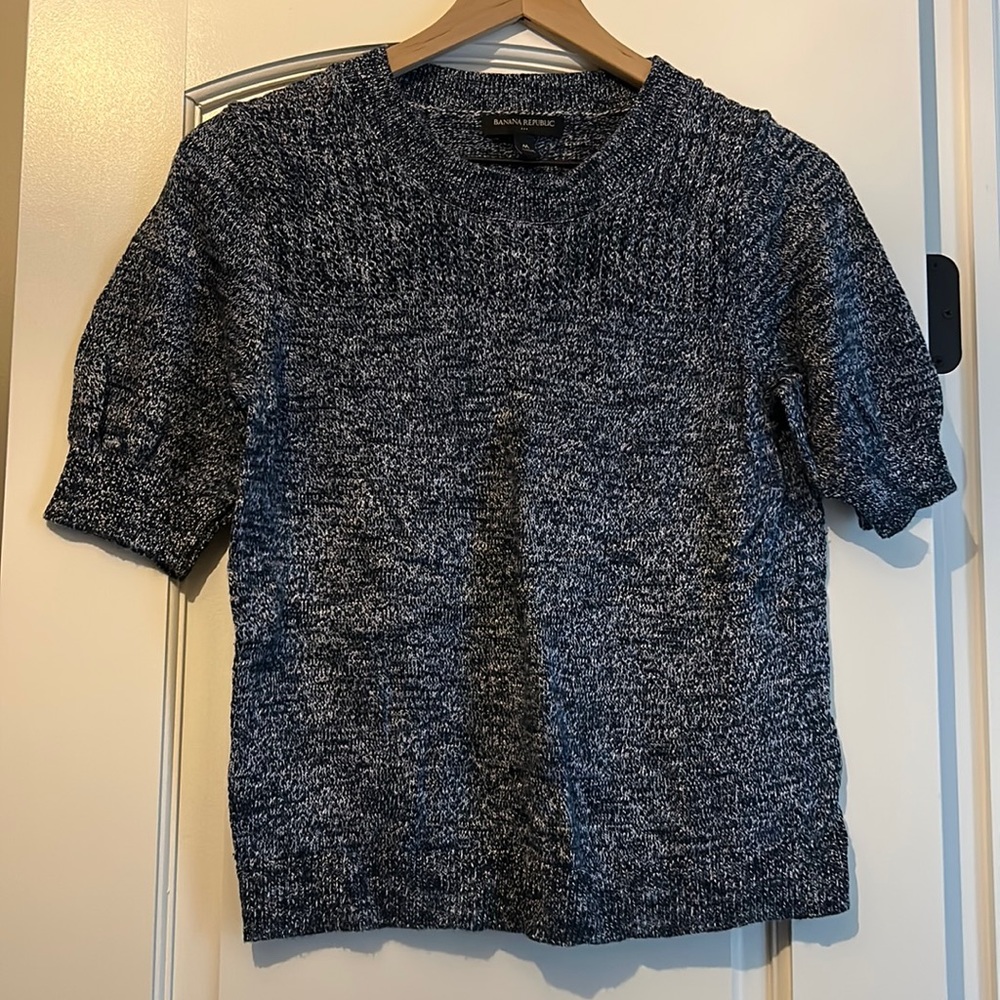 NWOT Banana Republic Short Sleeve Sweater